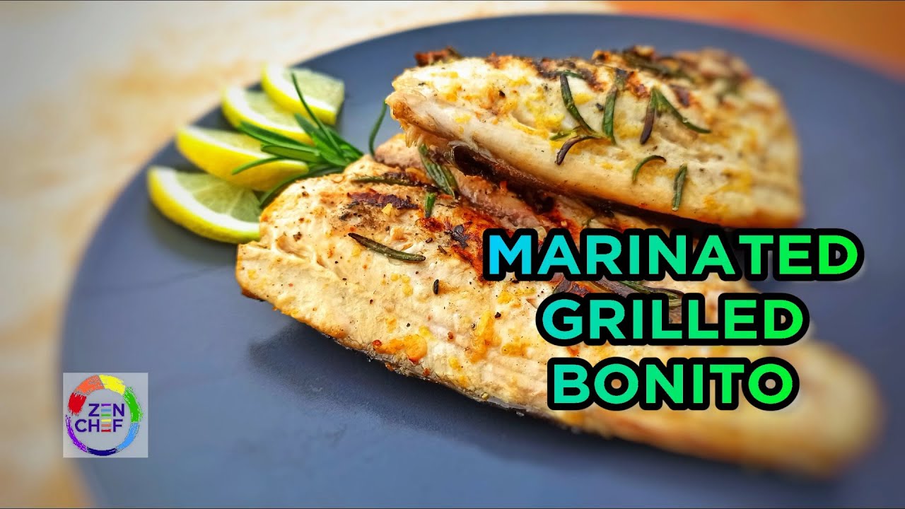 🇭🇷 [ I marinated FISH and here's what happened ] [ MARINATED GRILLED BONITO - PALAMIDA ] [ ASMR ] 🇭🇷