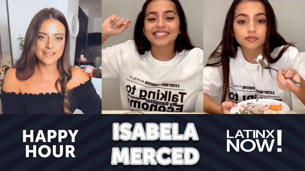Isabela Merced: nuevos proyectos y los consejos de Danna Paola | Latinx Now! | Entretenimiento