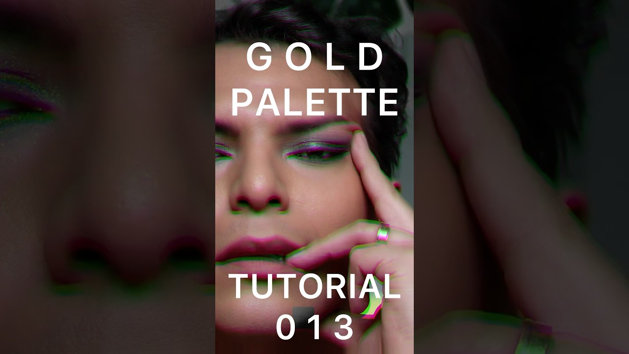 #GoldPalette tutorial 013 dropping today #NatashaDenona #NDbeauty #NatashaDenonaBeauty