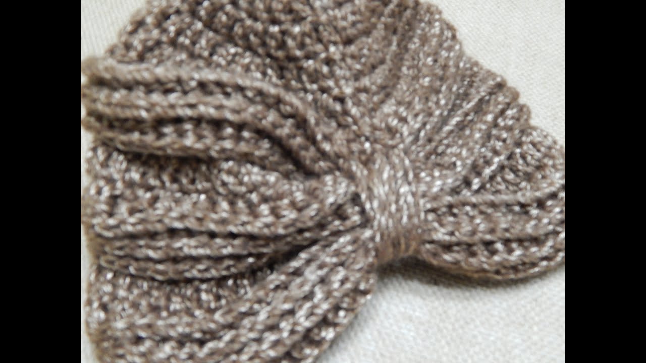 Turbante Crochet Fácil paso a paso (subtítulos)