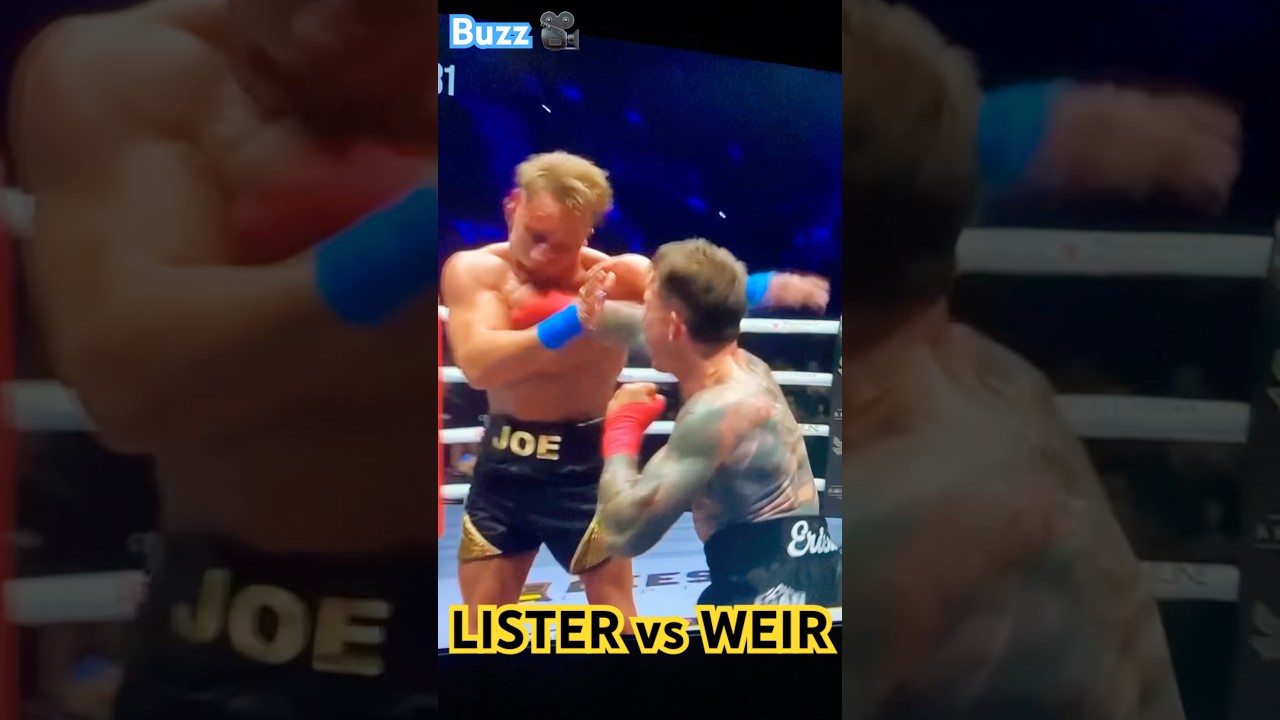 👊🏻BKFC 81: MANCHESTER. Sean Weir beats Joe Lister after been knocked down  