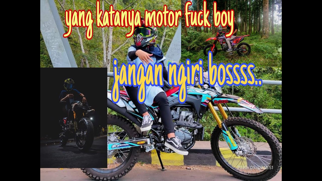 yang katanya motor fuck boy.. jangan ngiri boss..