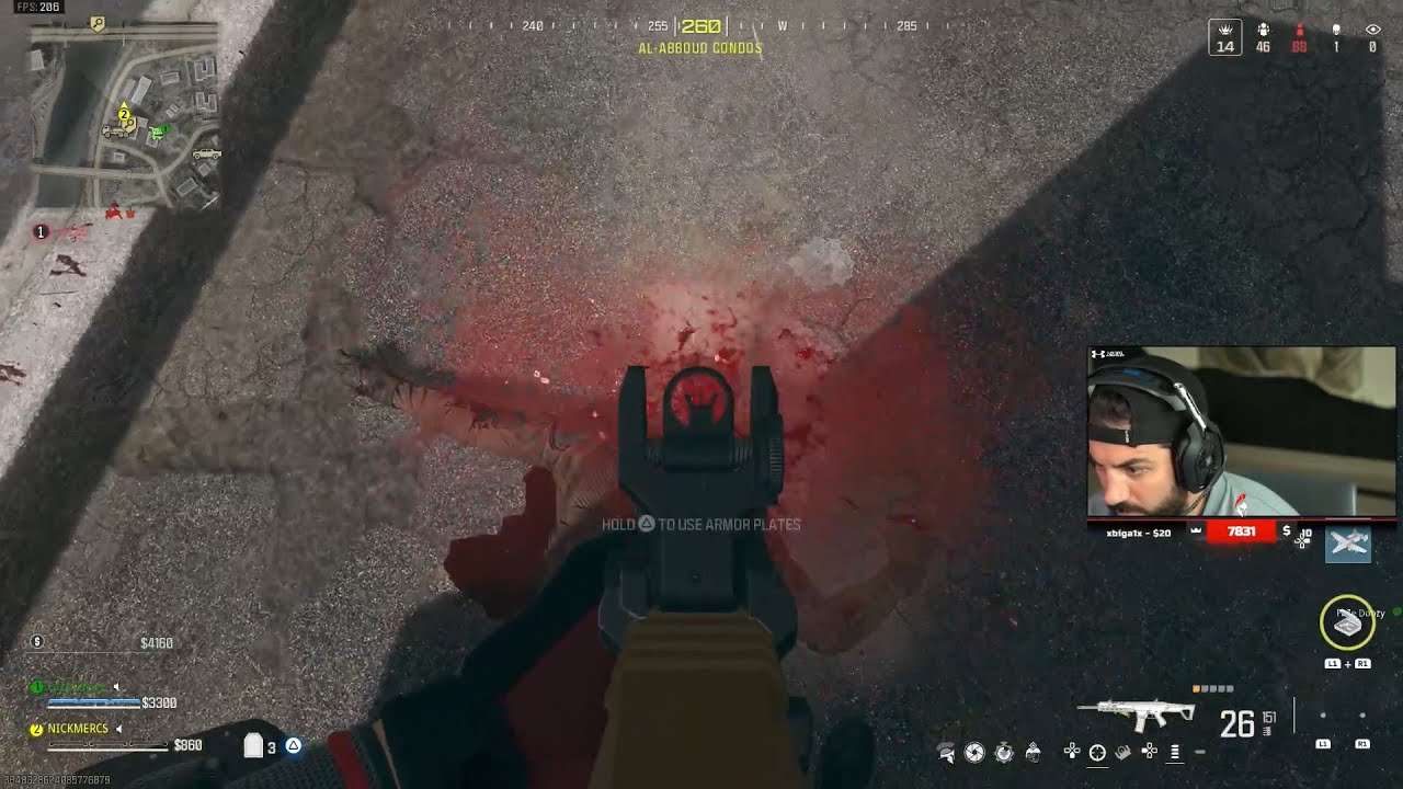 NICKMERCS TALKS💩TO METAPHOR & SHOOTS HIS BODY AFTER KILLING HIM IN WARZONE