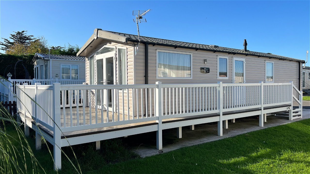 2016 Swift Biarritz 2 Bed With Wrap Decking - Pre-owned Static Caravan - **NOW £39,995**