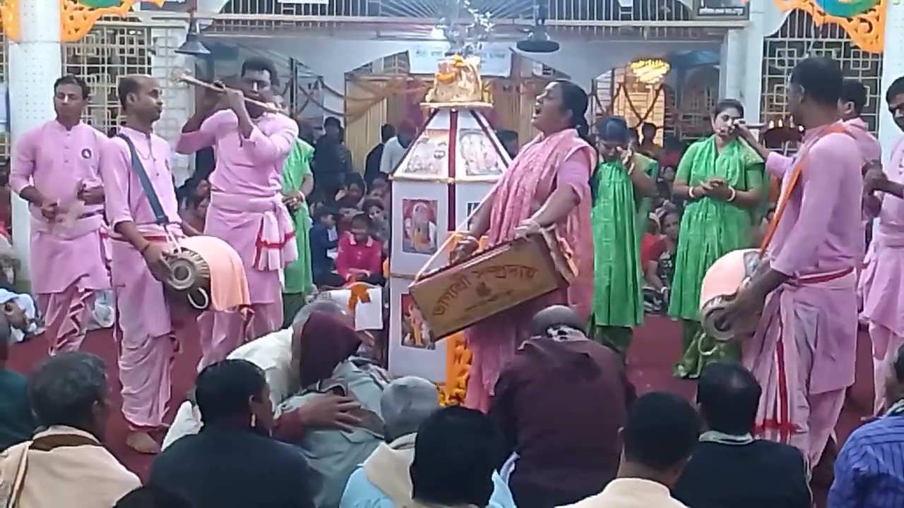 শ্রী শ্রী রাধা গোপীনাথ জিউর মন্দির উৎসব আঙ্গিনা  শ্রী ভাগ্যশ্রী সস্প্রদায় সাতক্ষীরা 