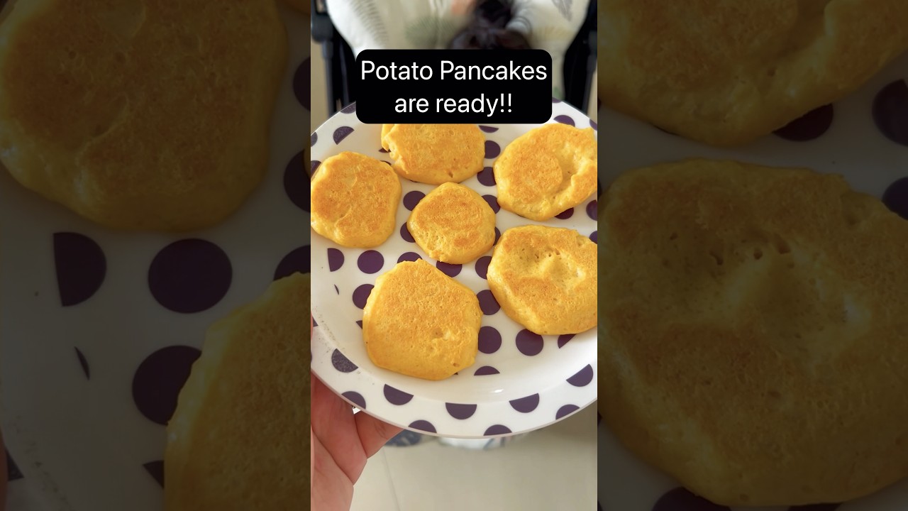 2-Ingredient Potato Pancake for Babies | 8 Months+ | Egg & Potato Recipe