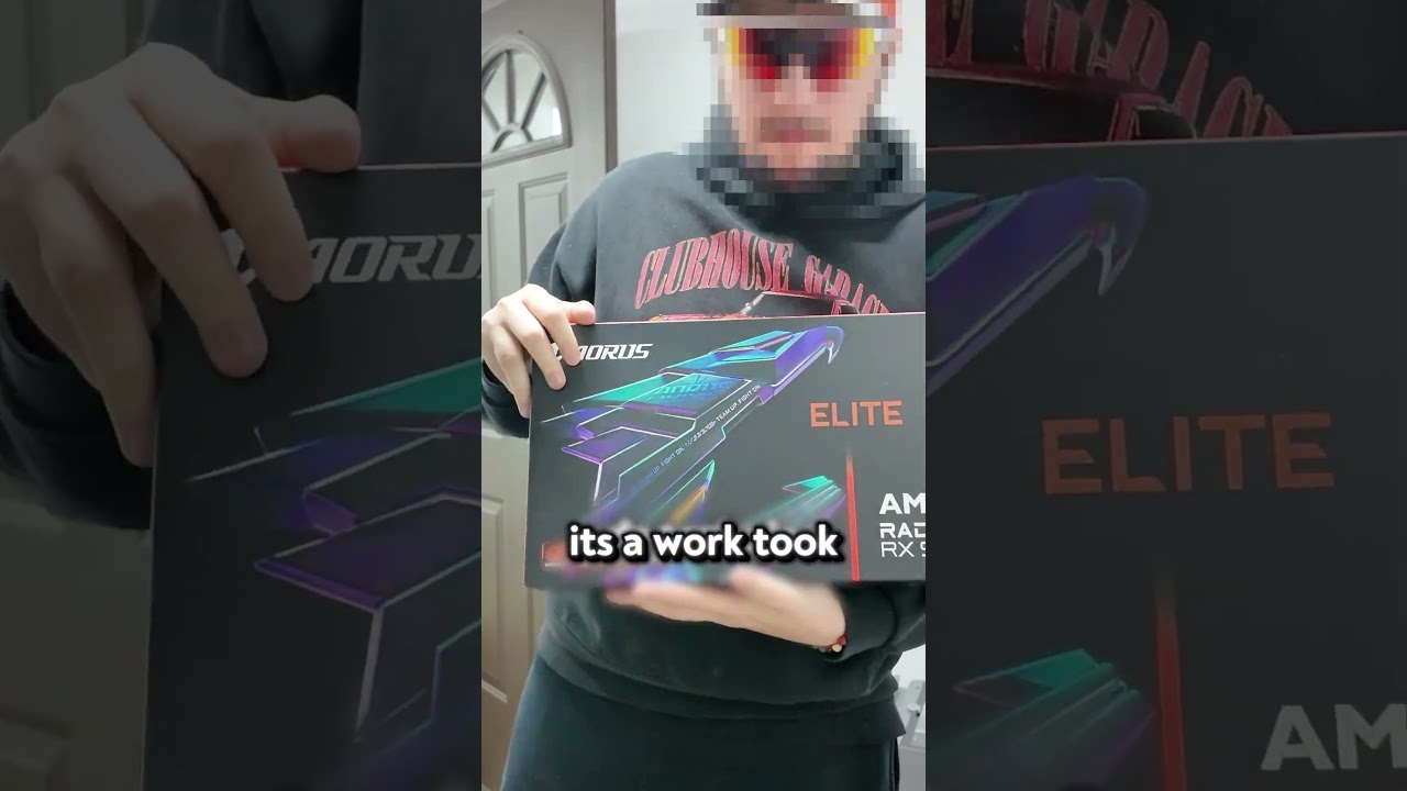Мы вынесли всю компьютерную систему на улицу 🚗😂 AMD Radeon RX 9070XT Aorus Elite 🔥@aoruslatam @dr...