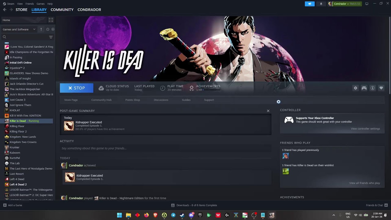Playing Suda51 games - killer is Dead