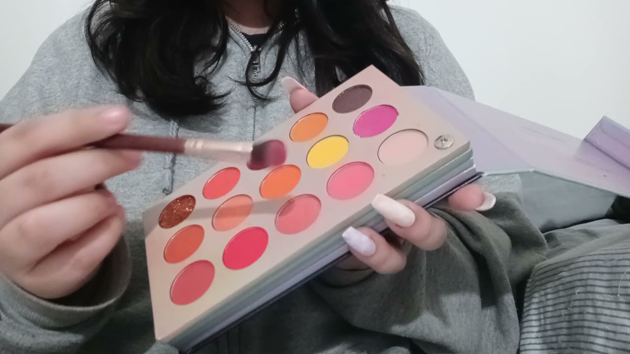 Lofi asmr doing your makeup fast and aggressive no talking