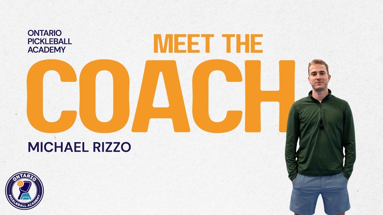 Meet Michael Rizzo &mdash; OPA Coach & CNPL Pro | Pickleball Q&A 🎾