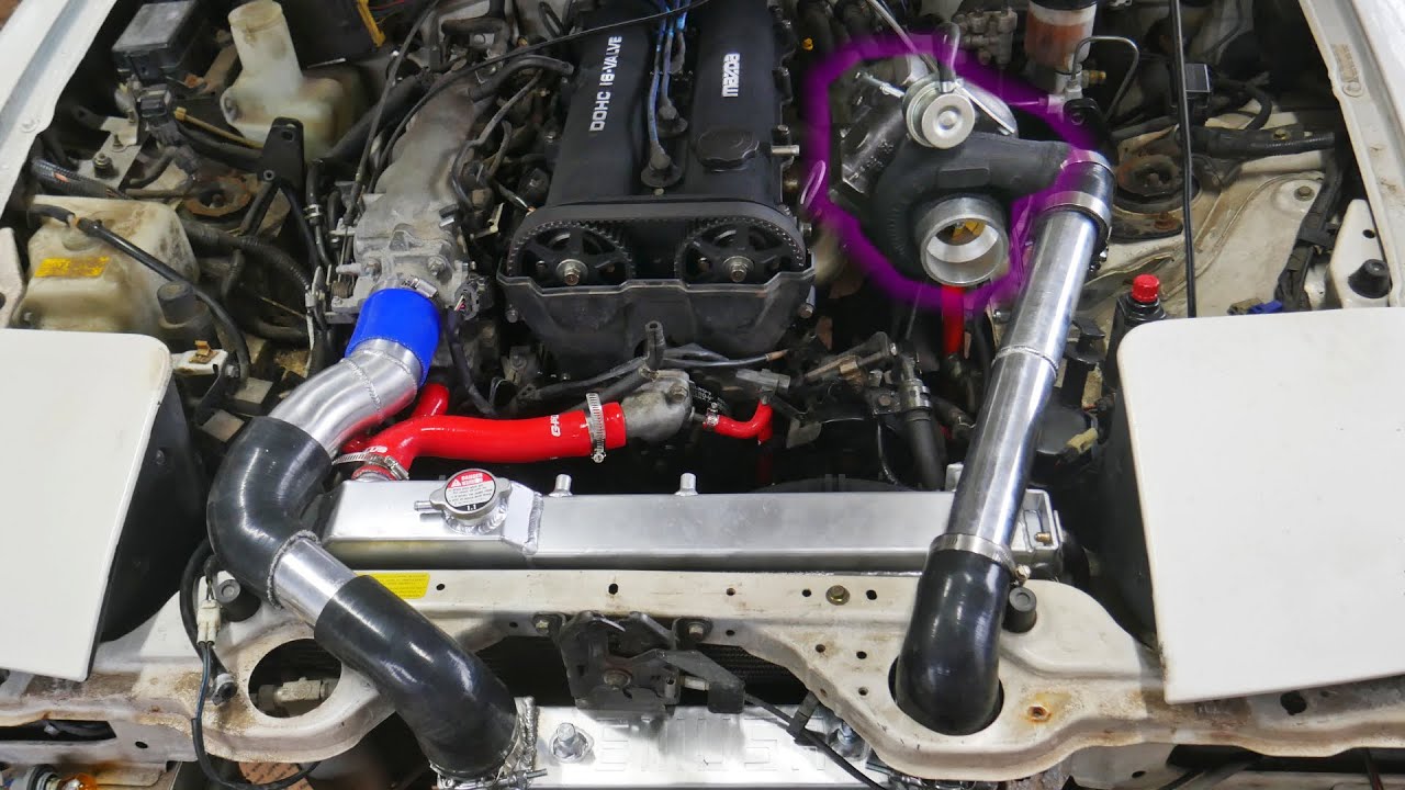 DIY TURBO $1000 Miata Kit Complete!! SUPER CLEAN