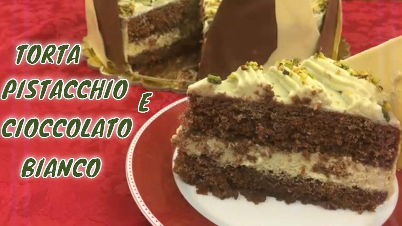 TORTA PISTACCHIO E   CIOCCOLATO BIANCO