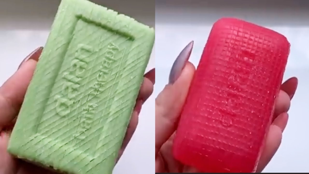 Ultra Satisfying Soap Cutting ASMR for Deep Relaxation