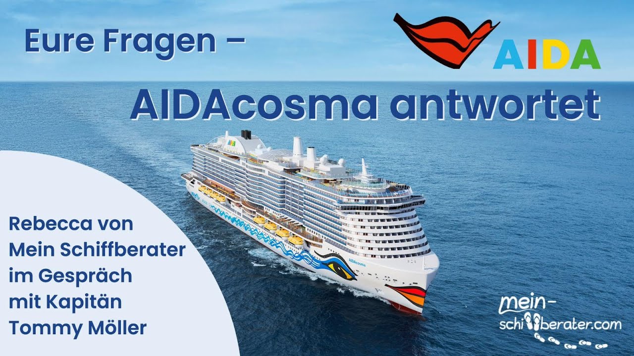 AIDAcosma - Interview mit Kapitän Tommy Möller auf der Jungfernfahrt