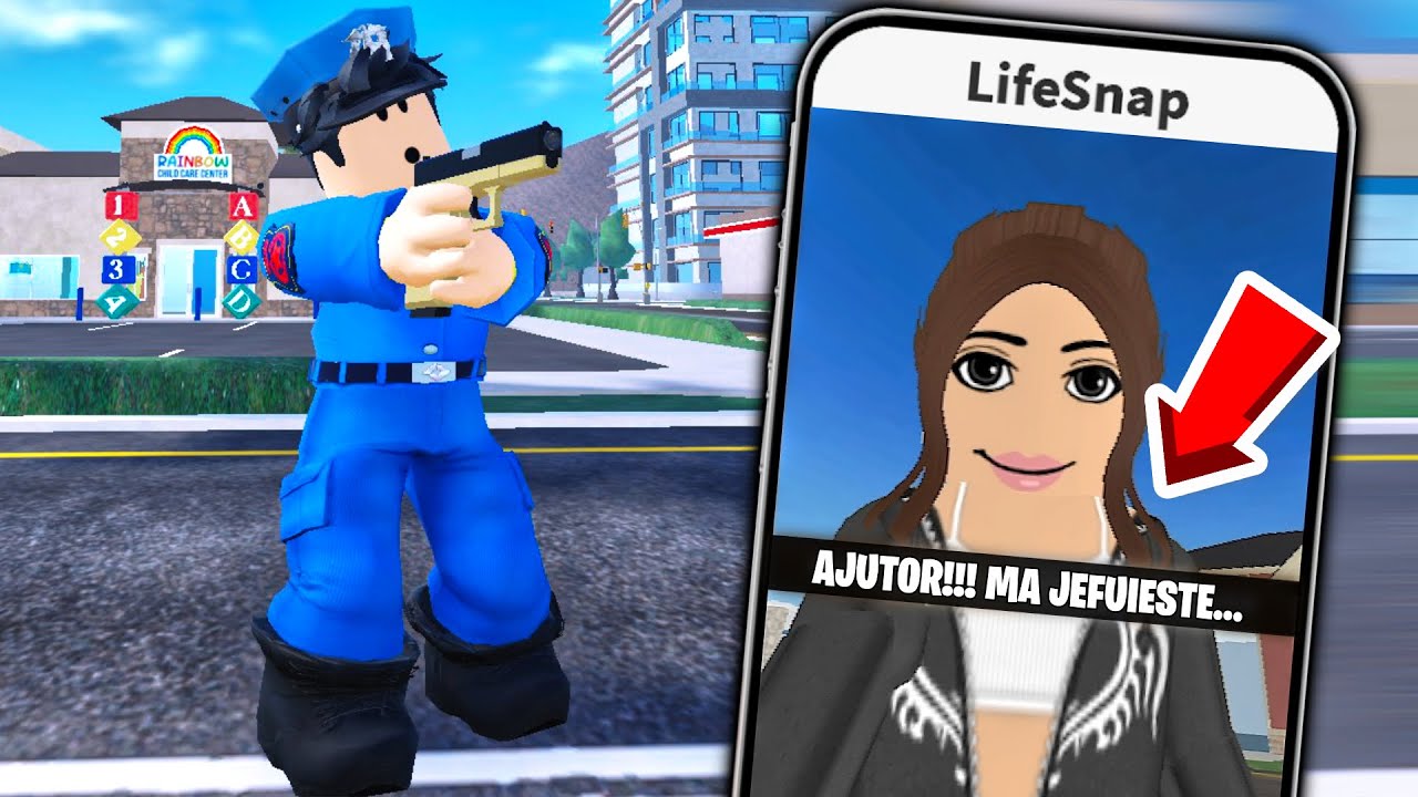 m-am Prefacut POLITIST pe Roblox SNAPCHAT..