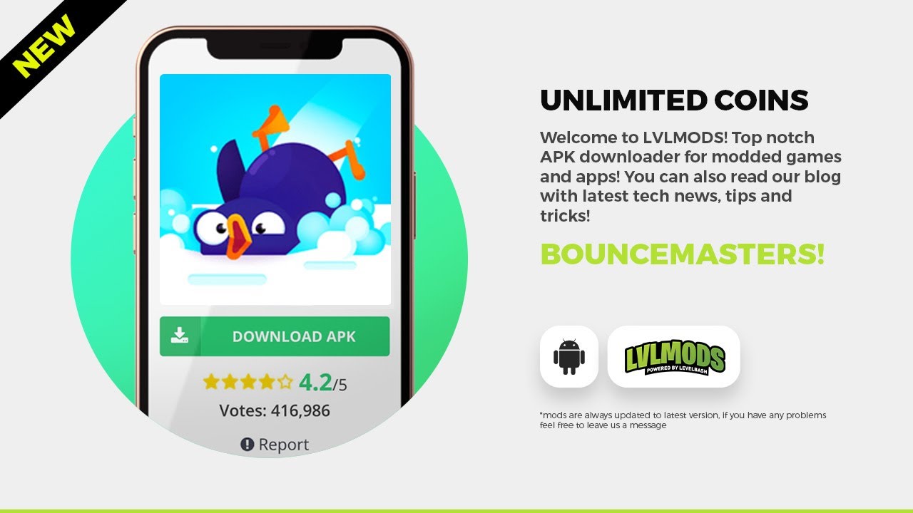 Bouncemasters Mod APK  *Unlimited Money and Gems*