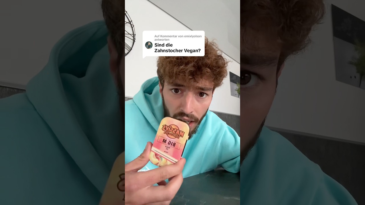 Sind die Zahnstocher Vegan? 🤣🌱