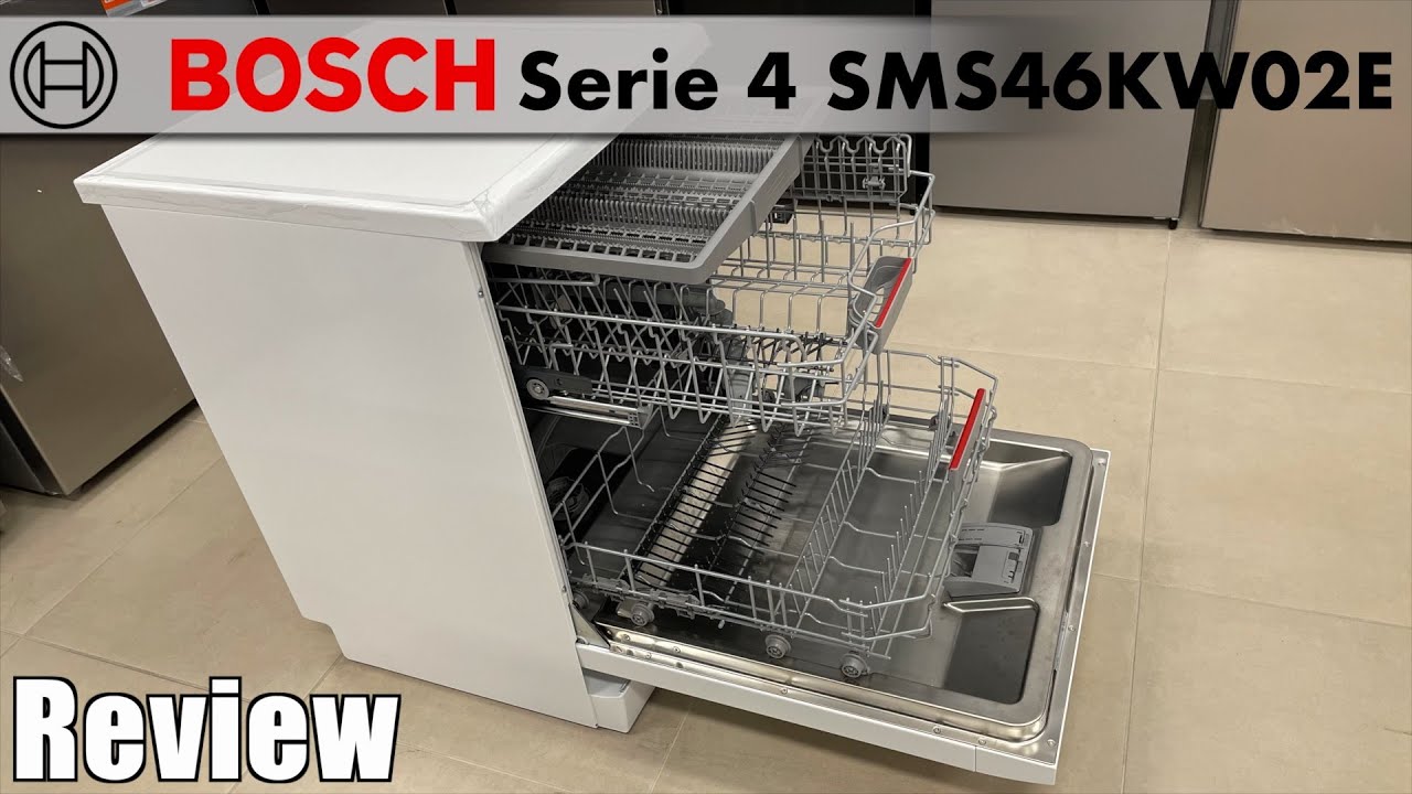 BOSCH Serie 4 SMS46KW02E mosogatógép bemutató