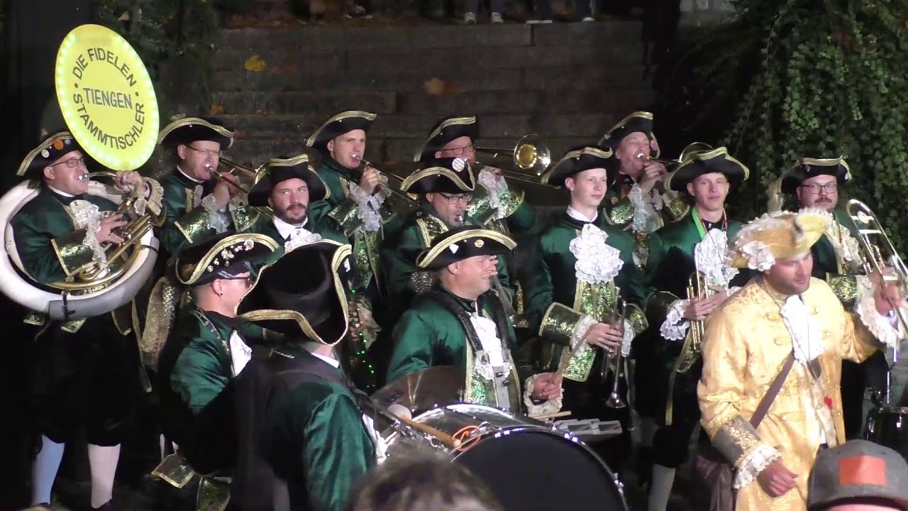 🥳🎉 Die Fidelen Stammtischler Guggenmusik Tiengen 🎺🥁 Fasnachts-Opening Tiengen 2018