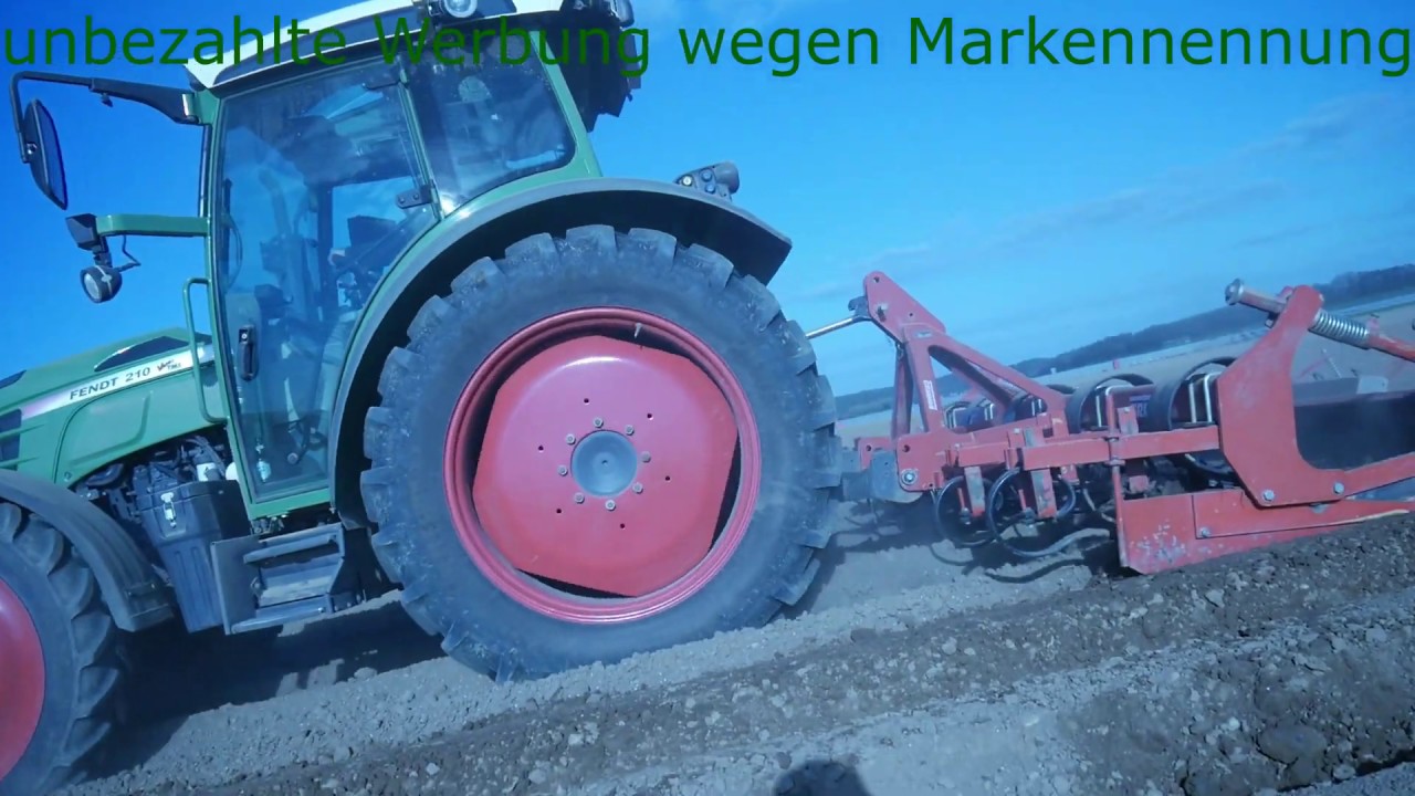 Fendt Vario am Kartoffeln H&auml;ufeln Grimme #WeberHof#
