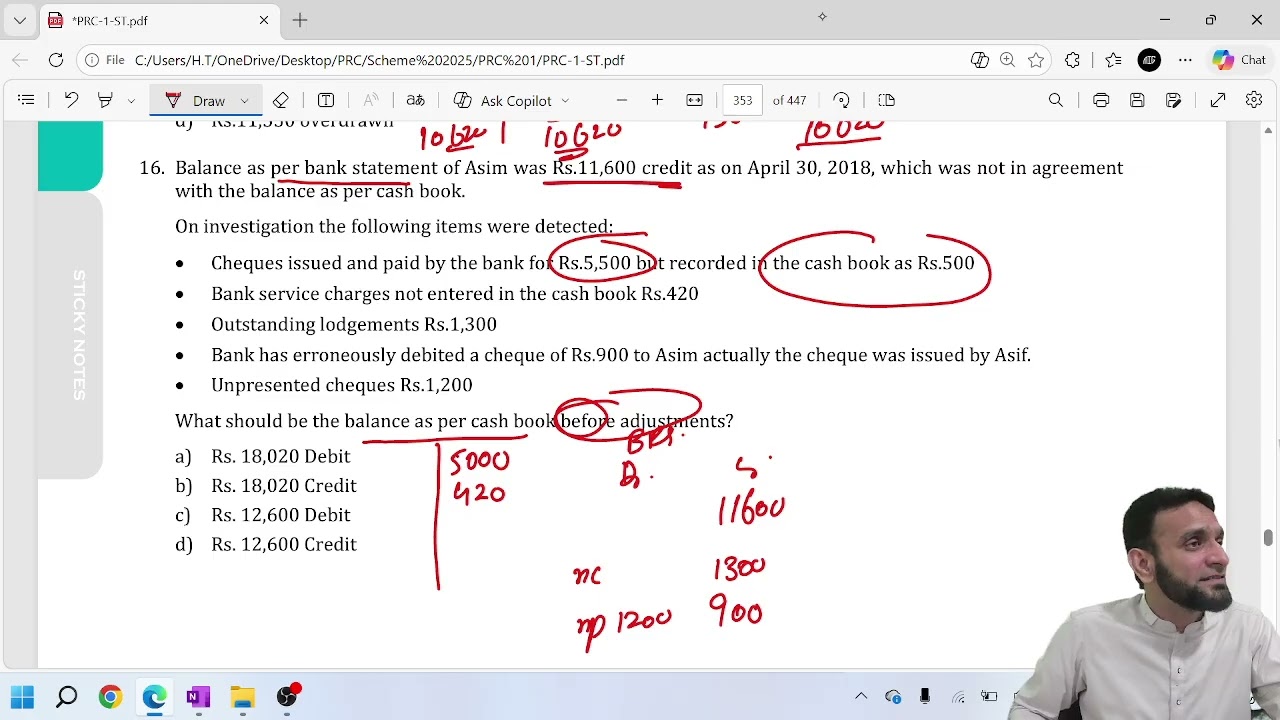 Lecture#3 PRC 1 FOA BRS Bank Reconciliation Statement