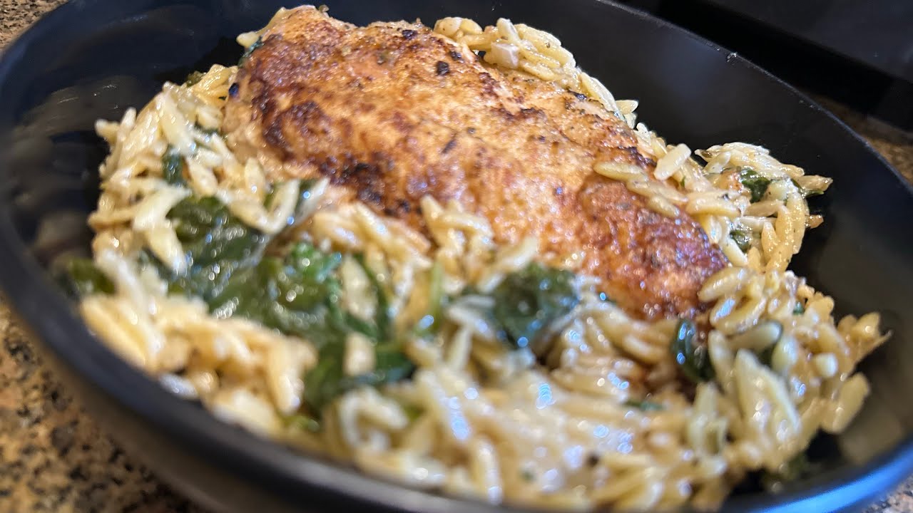 Chicken & Spinach Orzo