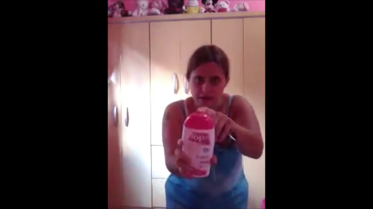Woman Sneezing in Product Haul Video