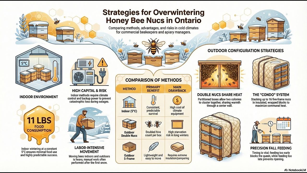 Honey Bee Overwintering Strategies Guide