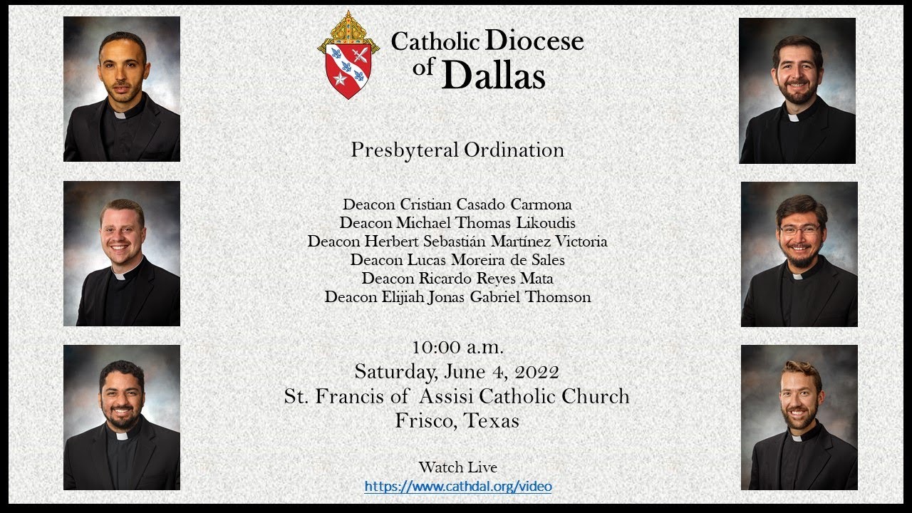 2022 Diocese of Dallas Presbyteral Ordination