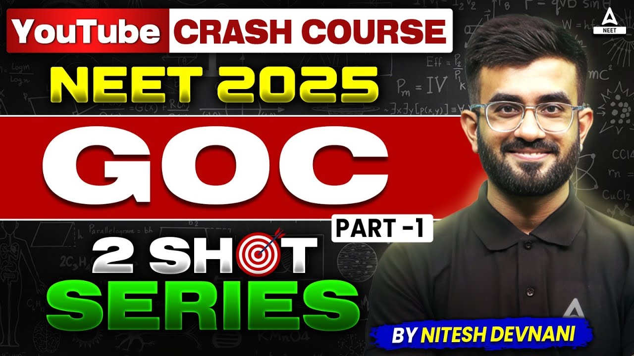 GOC Chemistry Class 11| Part - 1| NEET 2025 Crash course | 2 SHOT Series by Nitesh Sir