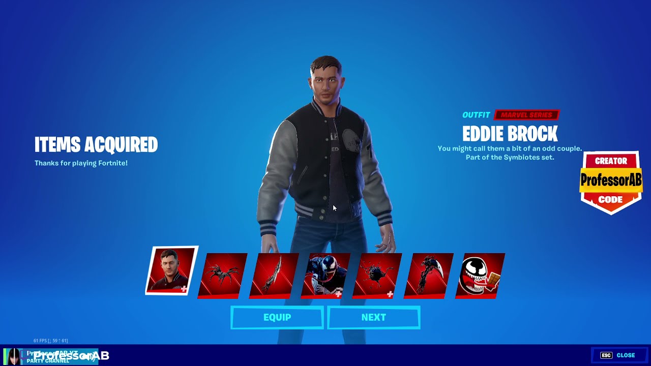 Buying The New Venom Bundle In The Fortnite Item Shop (Meme Buy😂🤣😜)