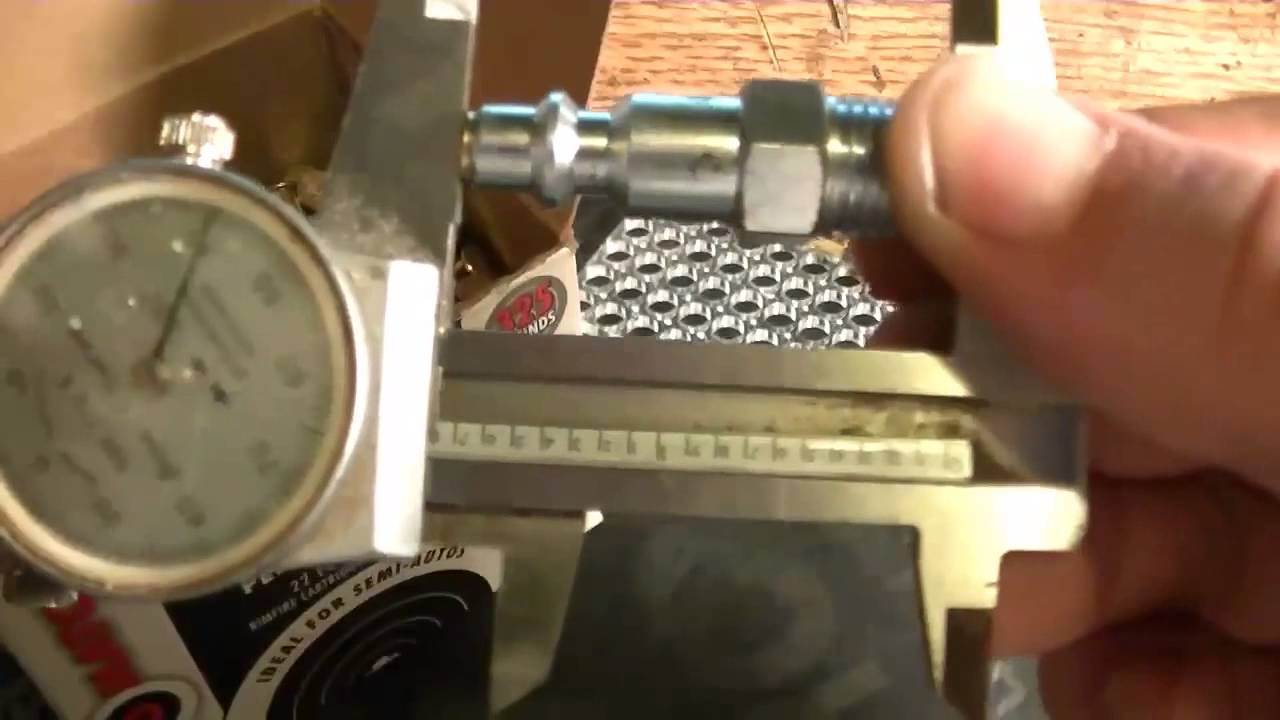 .22lr Rim Thickness Measurement (homemade rim gauge)