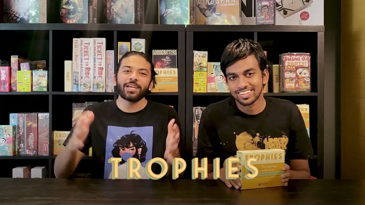 How to Play &bull; Trophies &bull; A light hearted party game for 2-30
