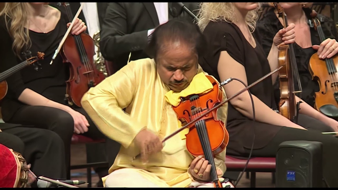 Fantasy on Vedic Chants Movement 3 | Dr. L. Subramaniam | Liepajas Symphony Orchestra