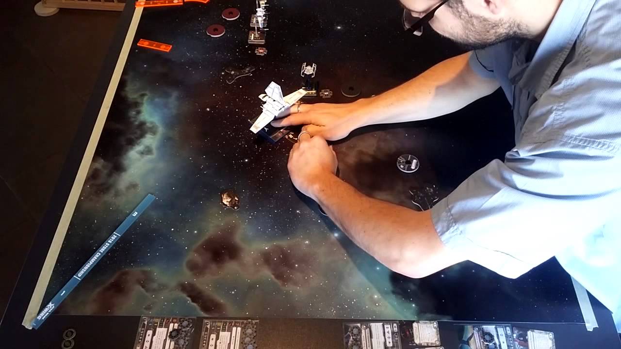 X-Wing Battle Report : Escalation 60points Tie Advance & Lambda Vs Double B-Wing