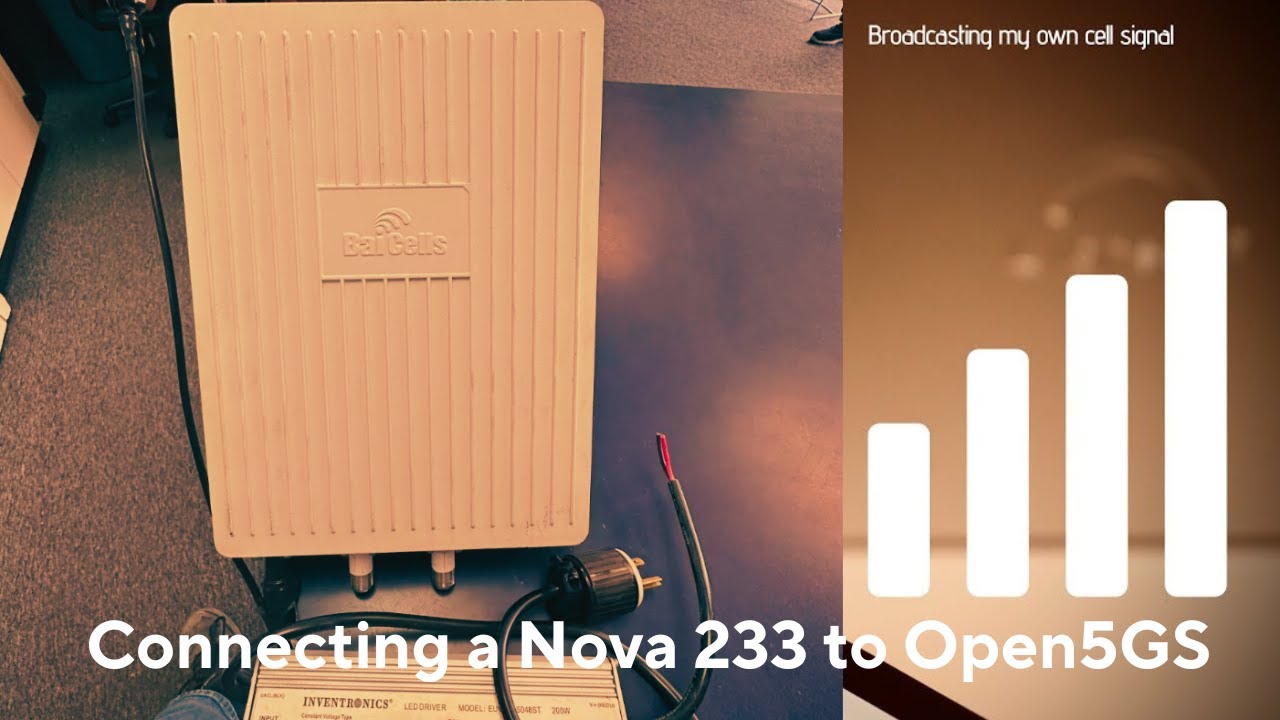 Connecting used cell site eNB to Open5GS - Baicells Nova 233 ENB