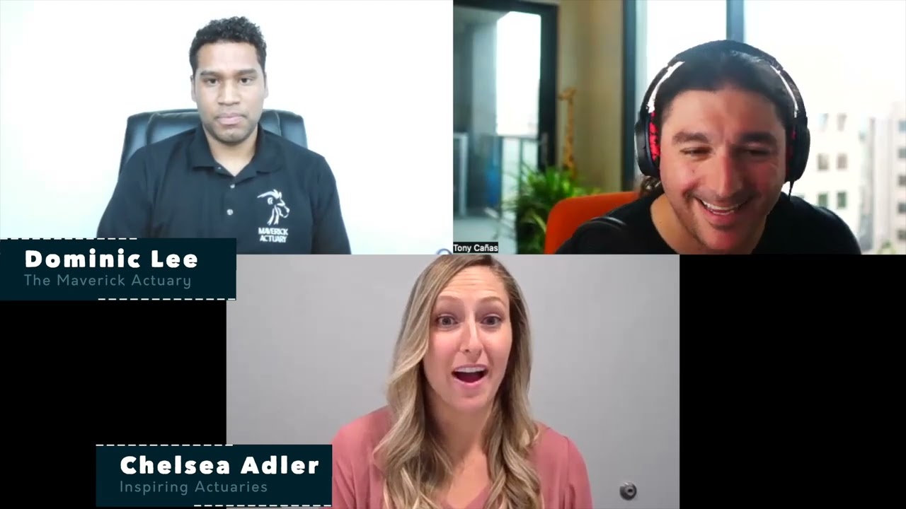 Dominic Lee, The Maverick Actuary and Chelsea Adler, Inspiring Actuaries. PIR Ep. 355