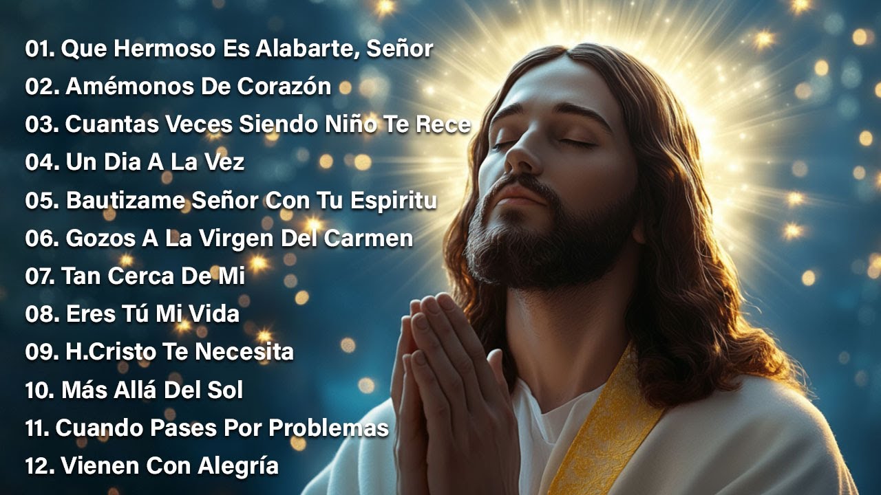 ALABANZAS CATÓLICAS QUE ALIVIAN EL ESTRÉS Y LA ANSIEDAD 🙏🏻🙏🏻TOP 100 MÚSICA CATÓLICA 2025