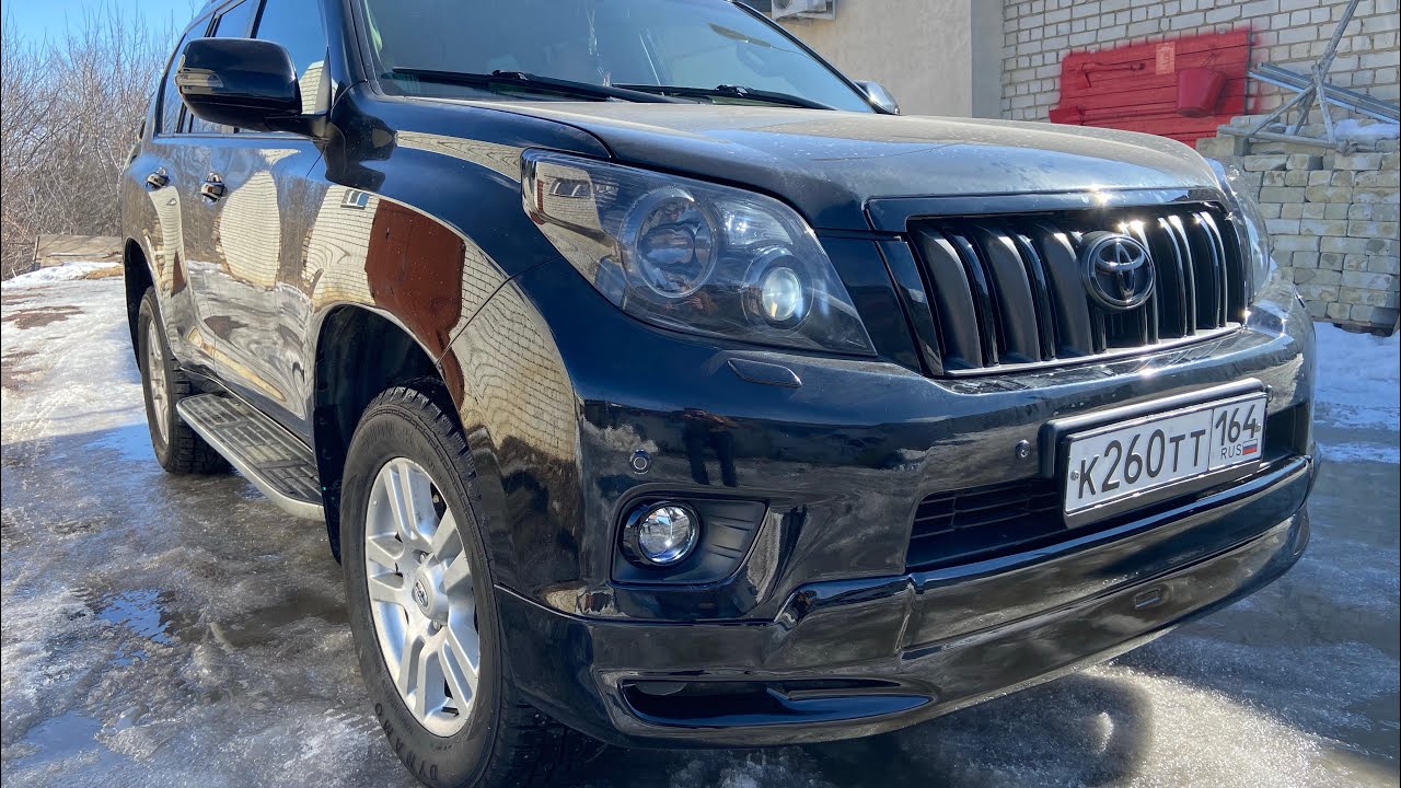 Toyota Land Cruiser Prado 150 который тебе понравится!) антихром, шумоизоляция, химчистка, автозвук