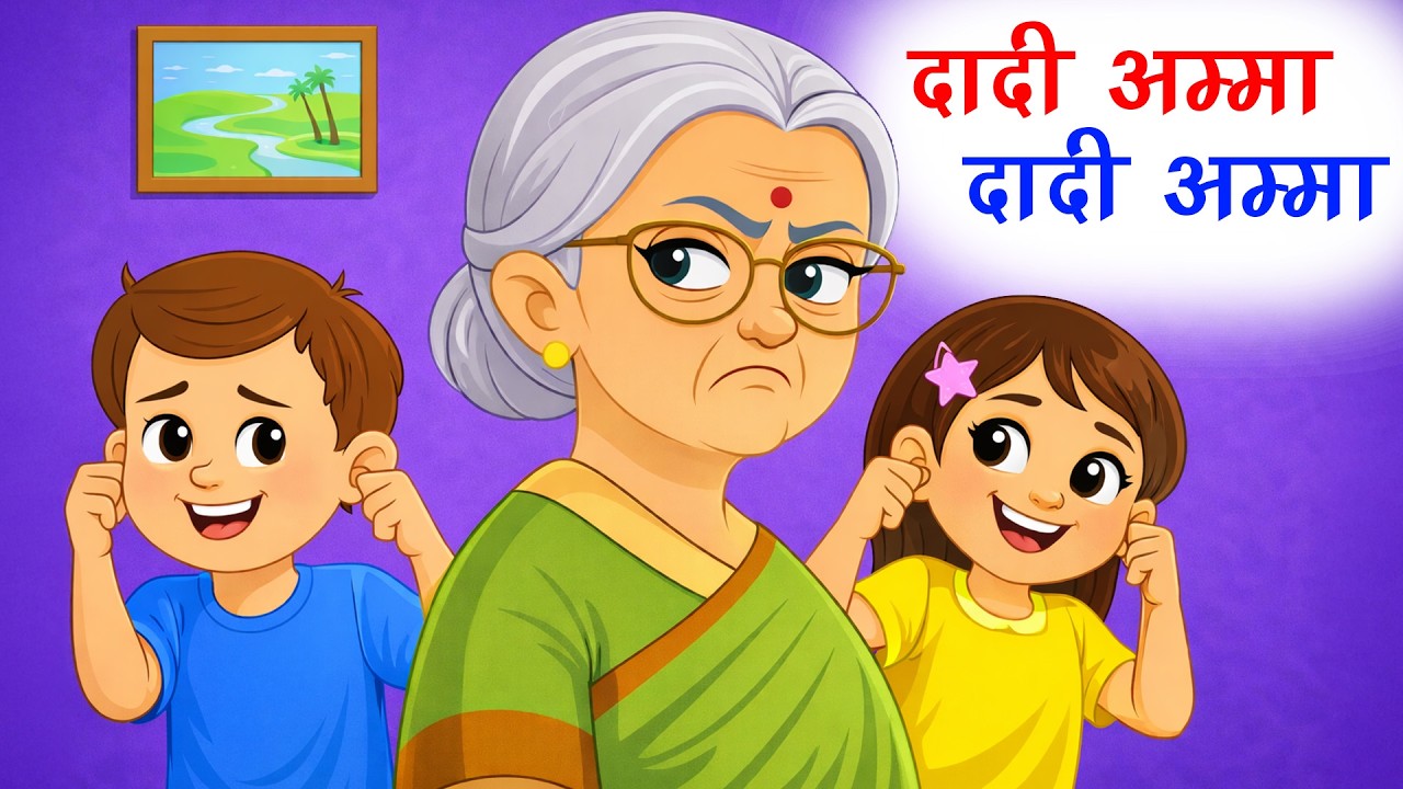 Dadi Amma Dadi Amma Maan Jao + Many More Popular Rhymes For Kids | Hindi Rhymes