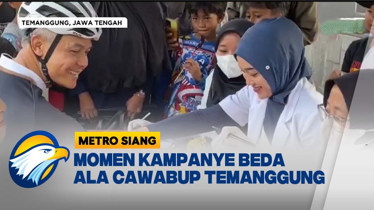 Kampanye Beda Ala Cawabup Temanggung [Metro Siang]