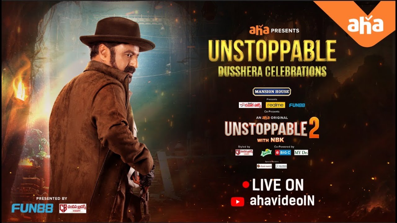 Unstoppable Dussehra Celebrations with NBK | Pre-launch Event | ahaVideoIN