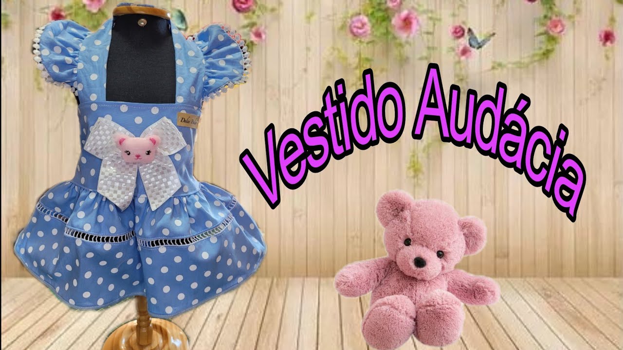 Vestido Audácia/ Molde na descrição do vídeo