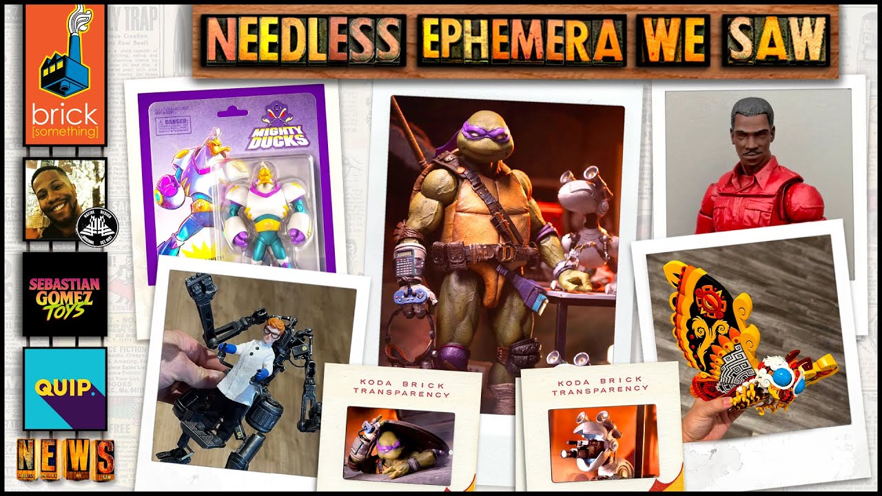 N.E.W.S. w/ Brandon Gash, Sebastian G&oacute;mez & Quip ⇢ Talkin' to toymakers about doing nostalgia right.