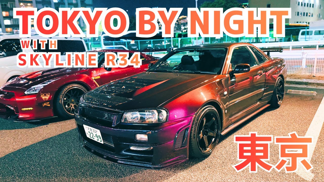 Zapłaciłem 1200zł za taxi w Tokio i przyjechał Skyline R34 z Japonką za kierownicą.