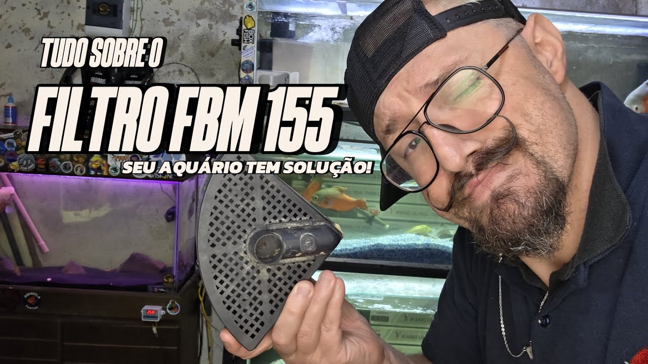 Esqueça Hang on e Cannister pra Óscar! Tudo sobre o filtro interno FBM 155! Surpreenda-se 