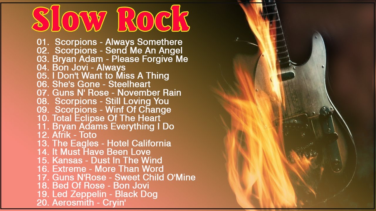 Low Rock Love Songs 80s & 90s Medley ⚡ The Best Rock Songs Nonstop of All Time