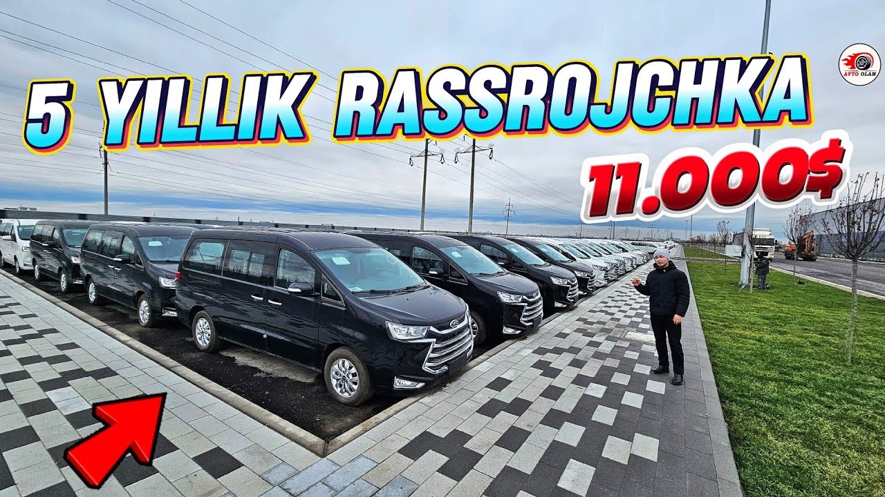 5 YILLIK RASSROJCHKA OCHILDI..AVTO OLAM 