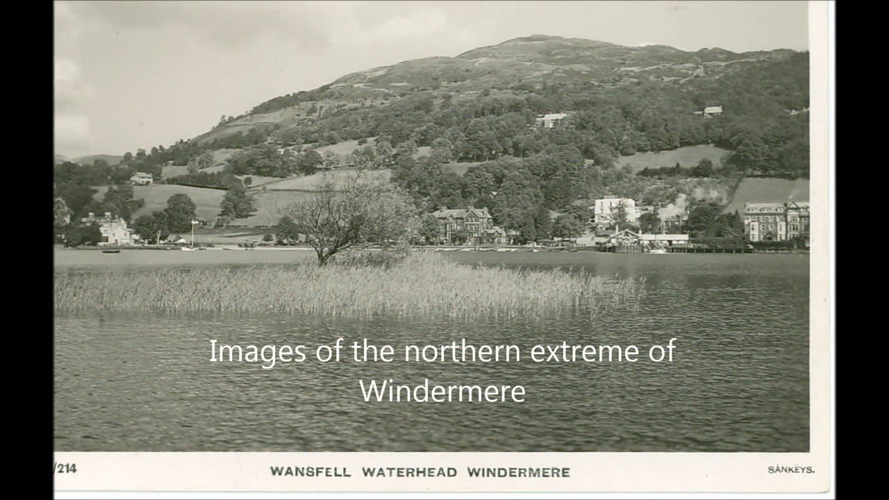Dredging: Oral testimonies relating to the dredging that has occurred on Windermere.