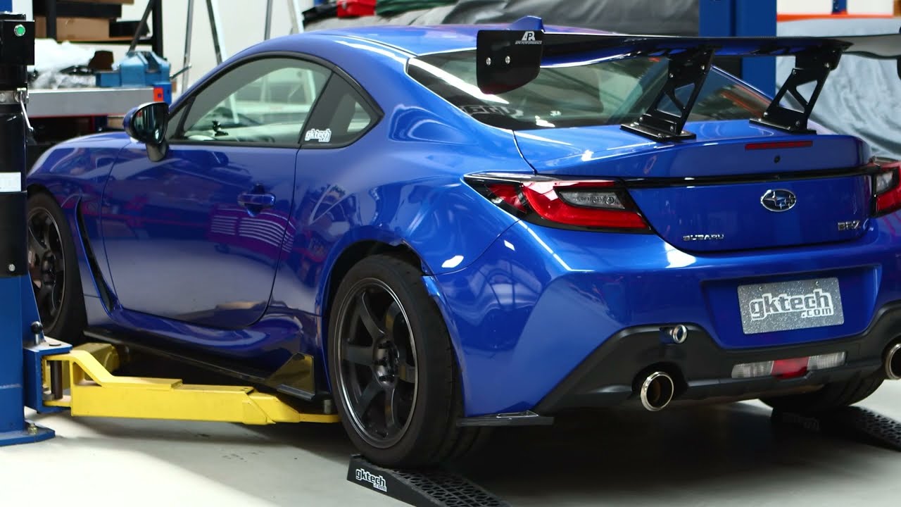 Gktech GR GT86 BRZ FR-S Rear Upper Camber Arms - Install